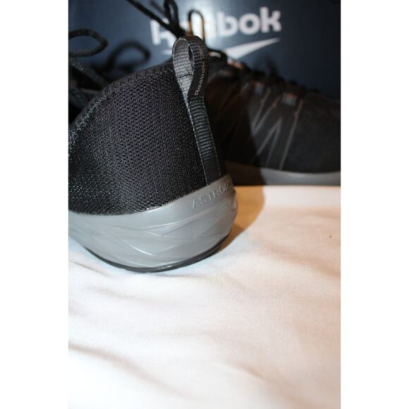 NIB Reebok Men's‎ SZ 14 Astroride RB2211 Black Work Shoes Steel Toe Memory Foam - Picture 4 of 6